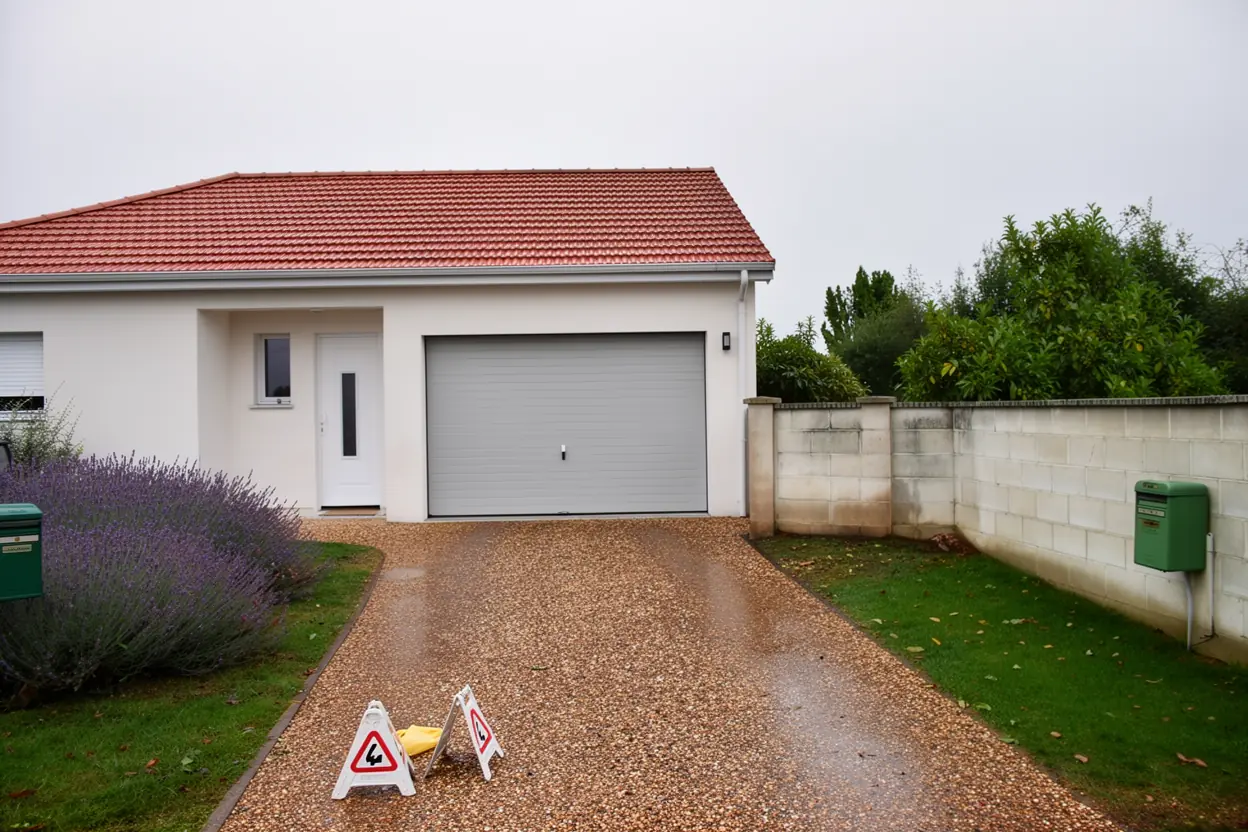 Accès dégagé après élagage à Saint-Denis-en-Val